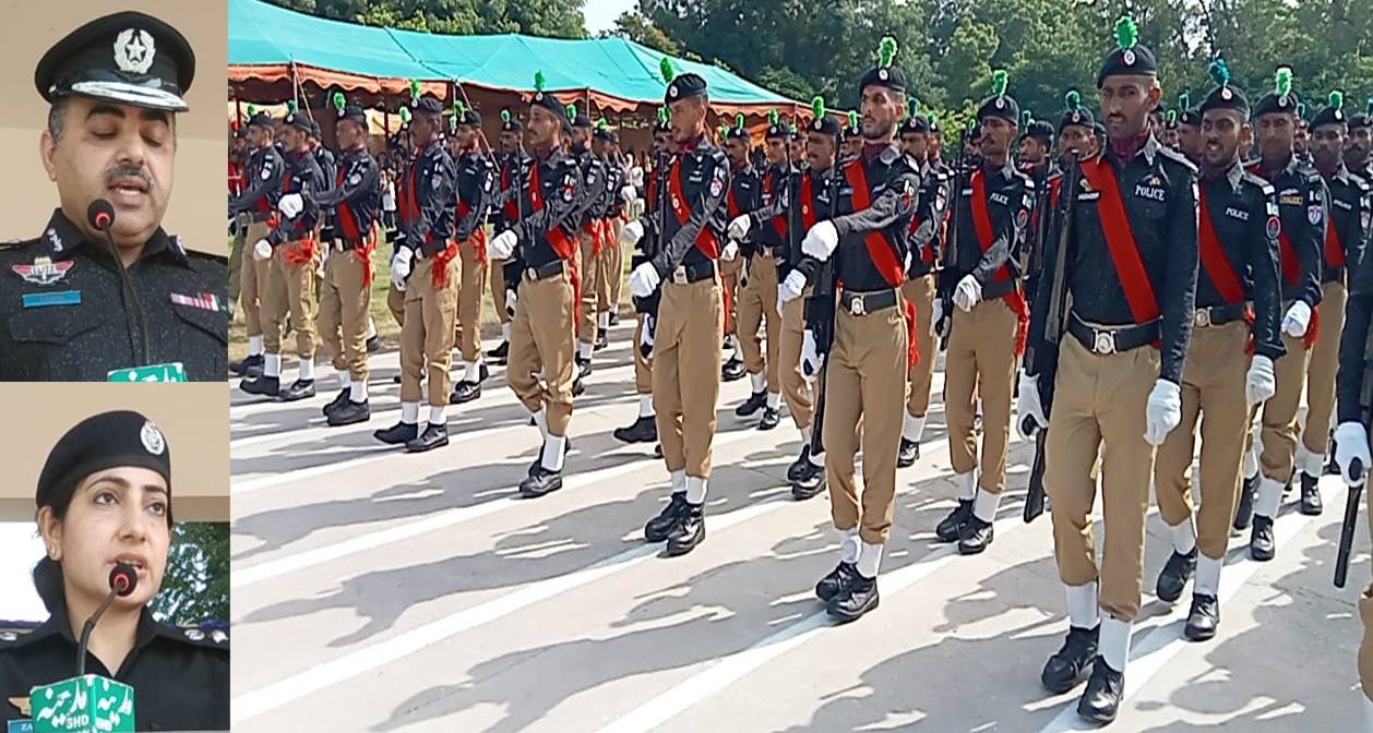 Passing Out Parade Held at Police Training College Shahdadpur