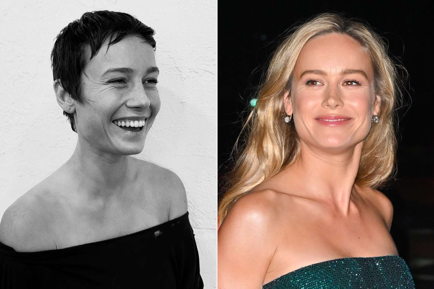 Brie Larson Debuts Bleach Blonde Pixie Cut