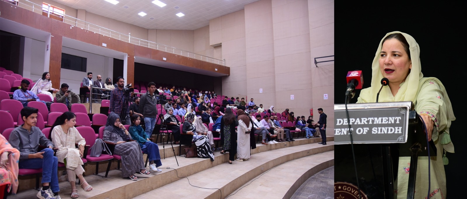 Gen Z Voices Calling Film Competition Highlights Kashmir Solidarity and Youth Storytelling at Liaquat Memorial Library