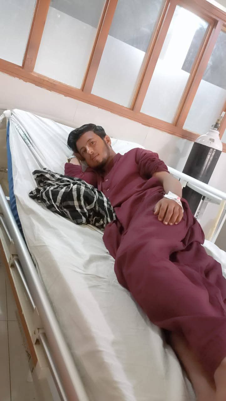 گڏاپ ۾ عيد ڏھاڙي حادثي جو زخمي ٿيل نوجوان آپريشن لاءِ دربدر