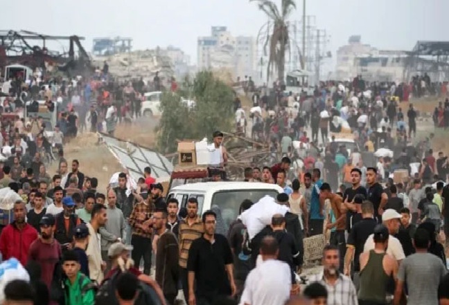 خوراک کی تلاش میں نکلے بھوکے فلسطینیوں پر اسرائیلی حملے، 59 شہید