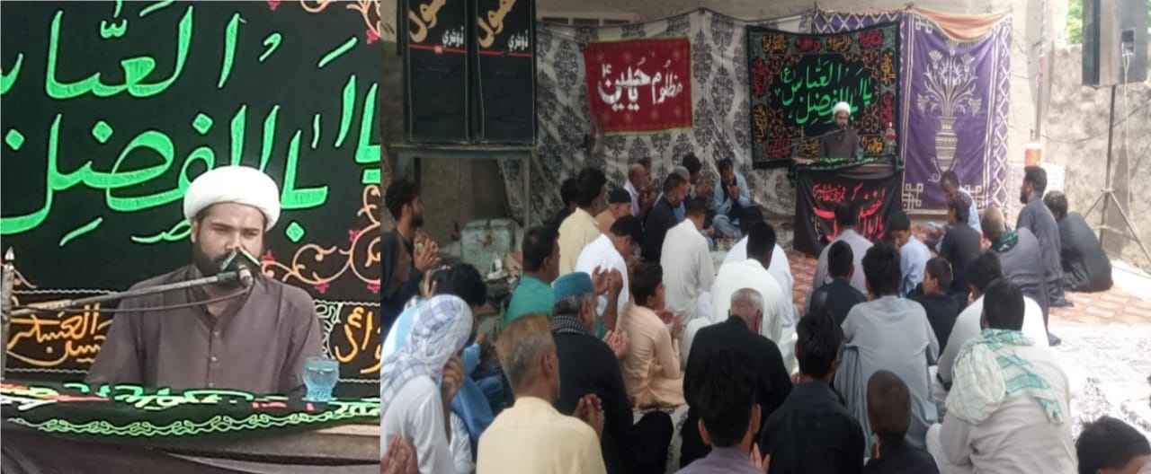ڏوڪري ڀرسان ڳوٺ سونهري ۾ مرحوم سيد نواب علي شاھ جي ورسي ملهائي وئي