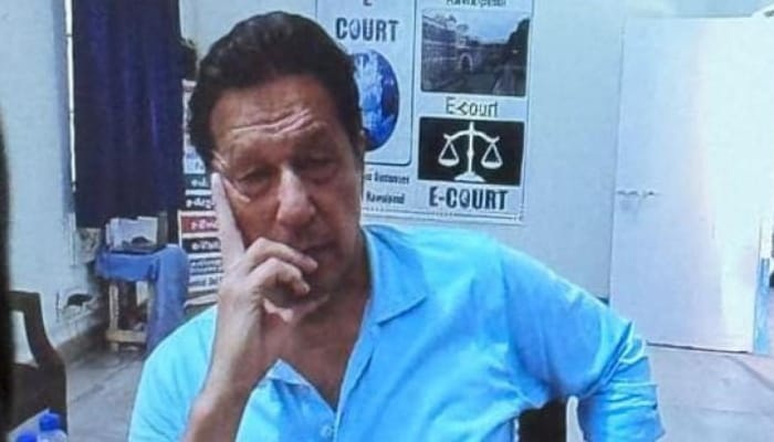 جی ایچ کیو حملہ کیس: عمران خان نے ویڈیو لنک کے ذریعے عدالتی کارروائی کا بائیکاٹ کردیا