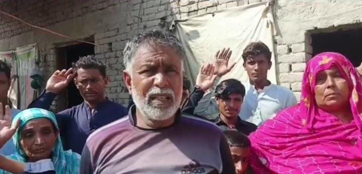 درياءَ خان مري ڀرسان گهر مان لکين رپيا مبينا چوري، متاثرن جو احتجاج