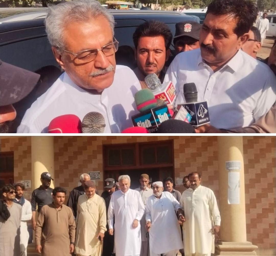 شايد سنڌ سميت ٻين صوبن کي ورهائڻ جي سازش ٿي رهي آهي: غلام مرتضيٰ جتوئي