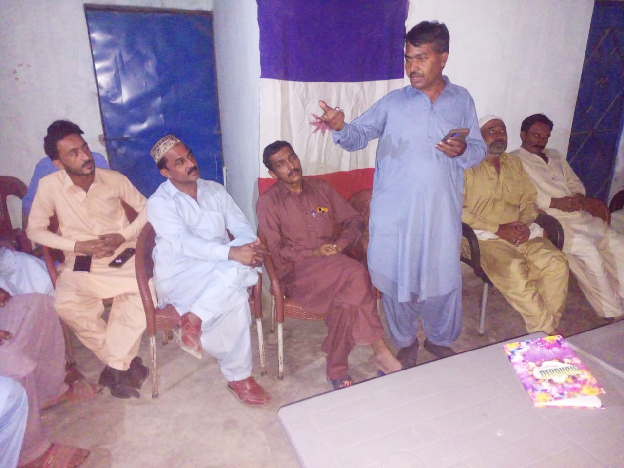 گهگهر ۾ آل زهراڻي جت ويلفيئر آرگنائيزيشن جي گڏجاڻي, آئين ٺاهڻ ۽ برادري کي گڏ ڪرڻ لاءِ ست رڪني ڪميٽي قائم