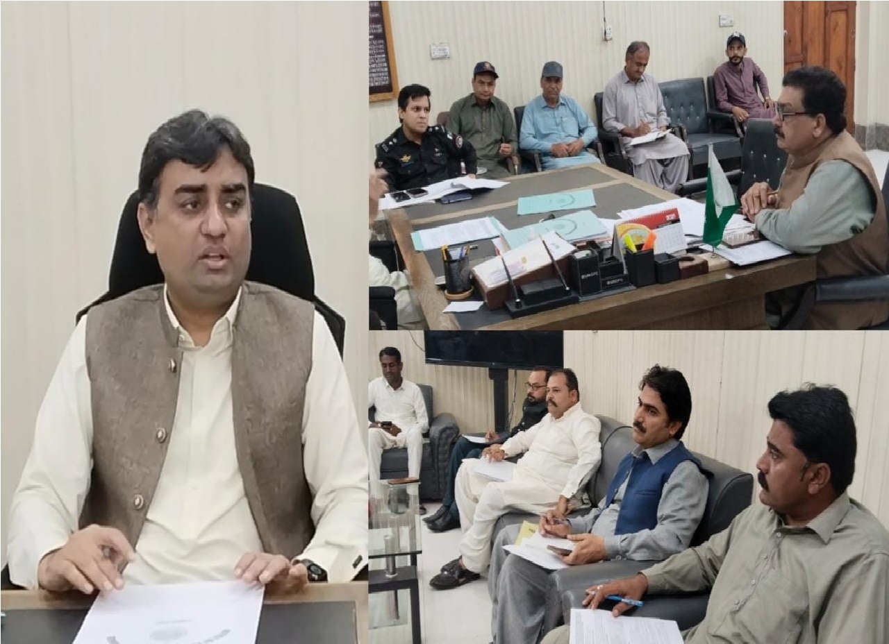 ڊي سي عمرڪوٽ نويد الرحمان لاڙڪ جي صدارت ھيٺ اينٽي ھيومين ٽريفڪنگ جو اجلاس