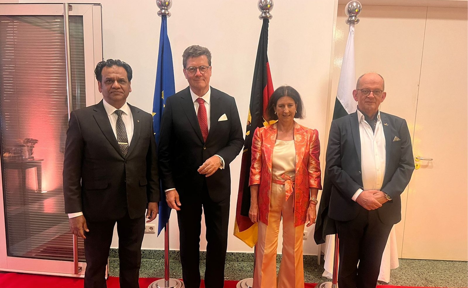 پاکستان اور جرمنی کے درمیان تعلقات دیرینہ اور باہمی احترام پر مبنی ہیں کفیل حسین