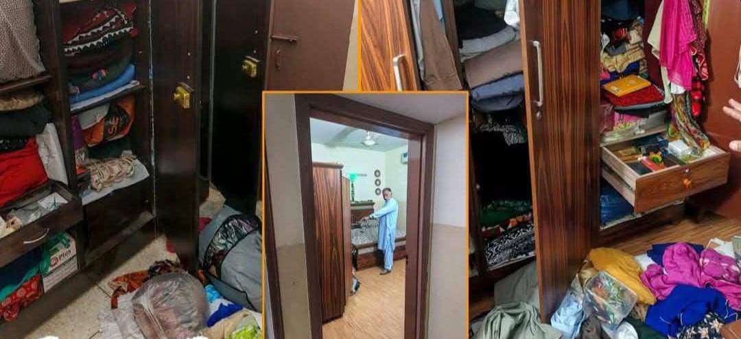 ملير: اسٽيل ٽائون جي يو سي چيئرمين رضا جتوئي جي گهر مان 40 لک کان وڌيڪ جي چوري