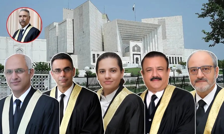 ججز ٹرانسفر کیس: آئینی عدالت نے اسلام آباد ہائی کورٹ کے 5 ججز کی اپیل مسترد کردی