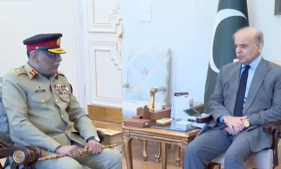 وزیراعظم سے چیئرمین جوائنٹ چیفس آف اسٹاف کمیٹی کی الوداعی ملاقات