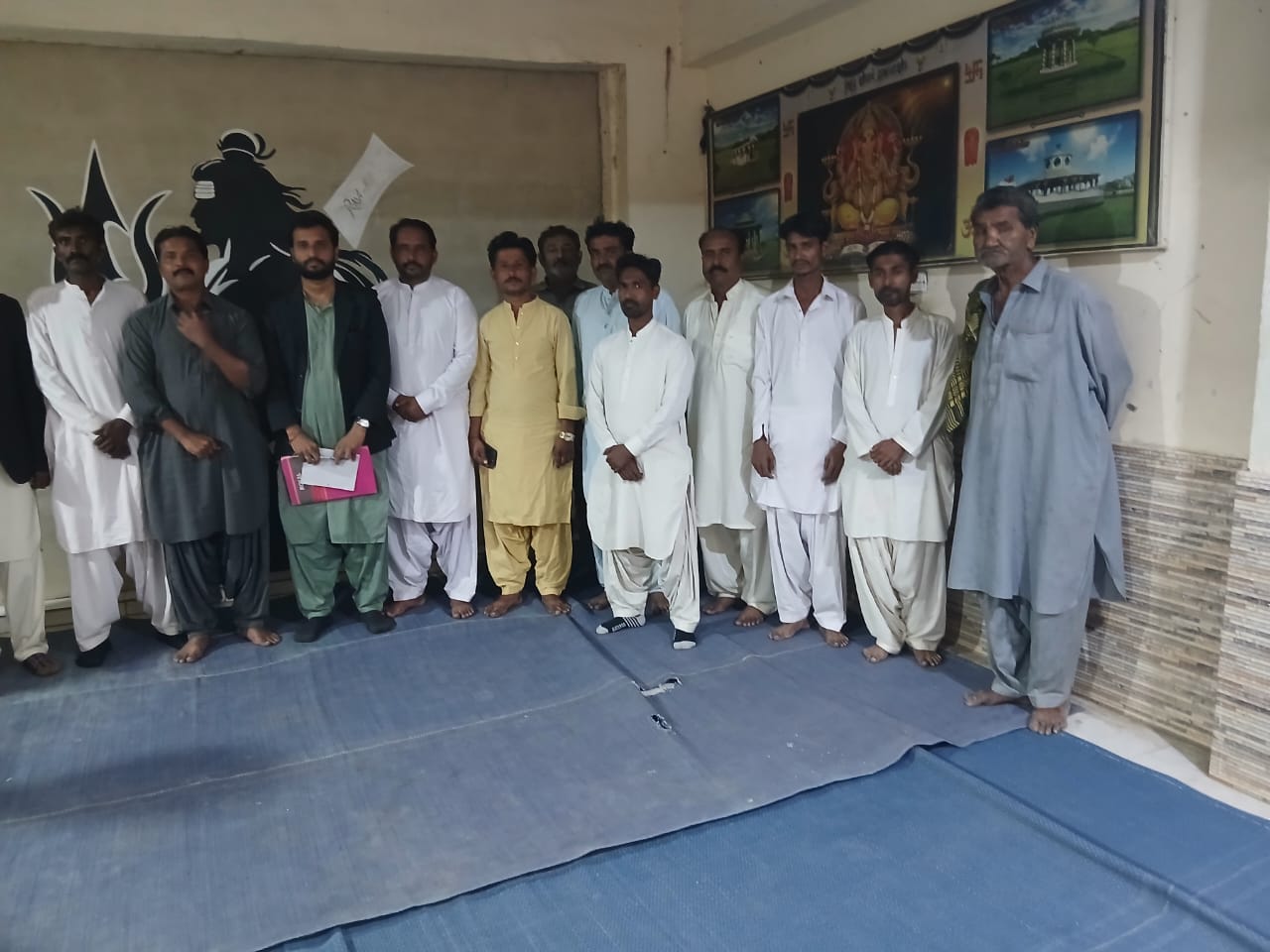 ملير مينارٽي اتحاد جي گڏجاڻي ميمڻ ڳوٺ جي مھيشوري پاڙي ۾ ٿي