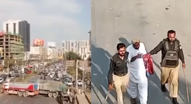 کراچی: ایف ٹی سی پر ثقافتی ریلیوں کی راستہ روک، لاٹھی چارج، کئی نوجوان گرفتار