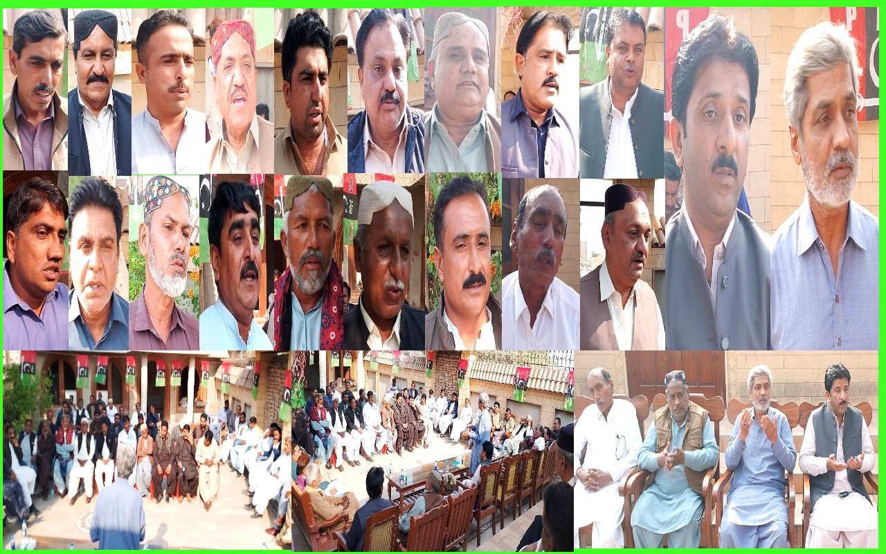 موهن جو دڙو ڀرسان پ پ جو شهيد بينظير ڀٽو جي ورسي بابت جي حوالي سان اجلاس