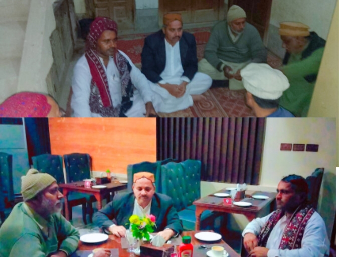 شڪارپور ۾ جماعت اسلامي، جيئي سنڌ محاذ ۽ ايس ٽي پي اڳواڻن جي بيٺڪ