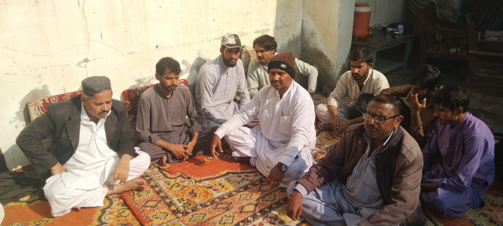 شڪارپور۾ جسم، ايس ٽي پي ۽ جماعت اسلامي جي اڳواڻن پاران مختلف علائقن جا دورا، تعزيتيون