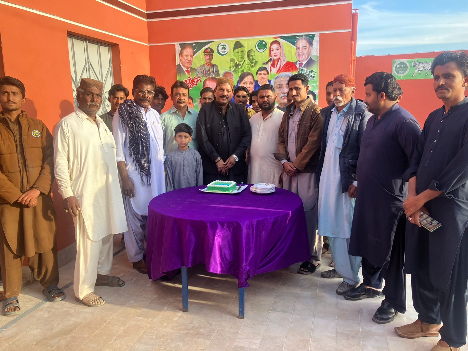 لال ھائوس عمرڪوٽ تي قائداعظم ۽ نواز شريف جي سالگرهه تقريب منعقد