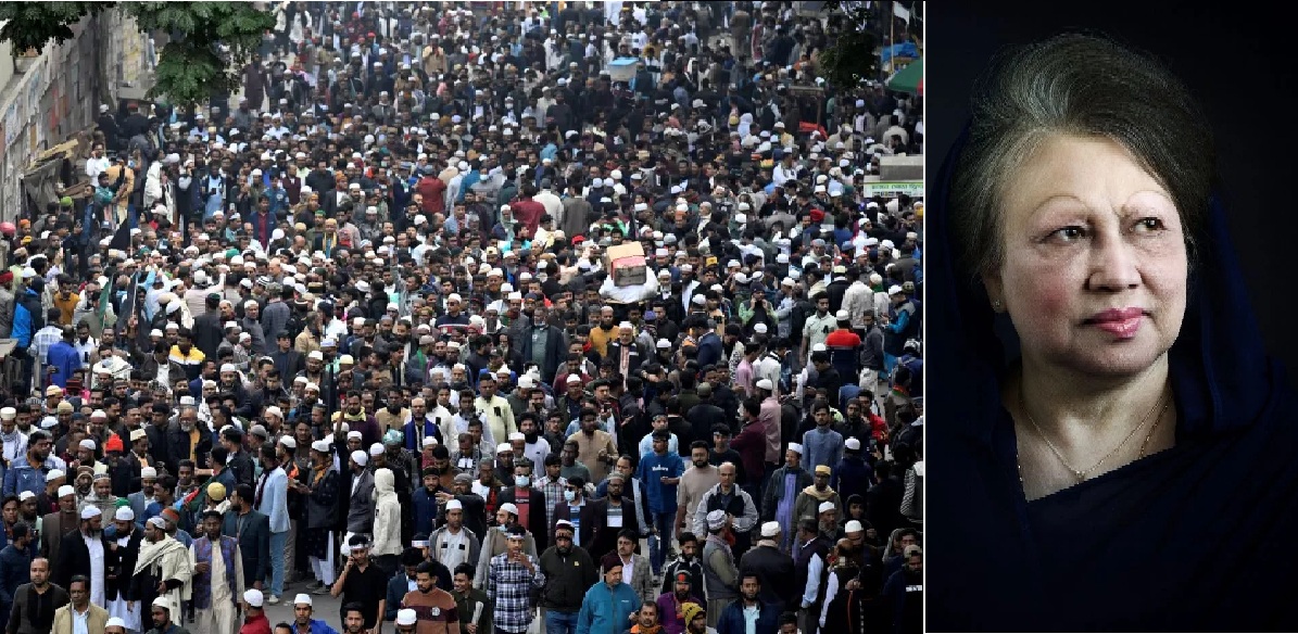 بنگلہ دیش کی پہلی خاتون وزیر اعظم خالدہ ضیاء کی نمازِ جنازہ ادا، ہزاروں افراد کی شرکت