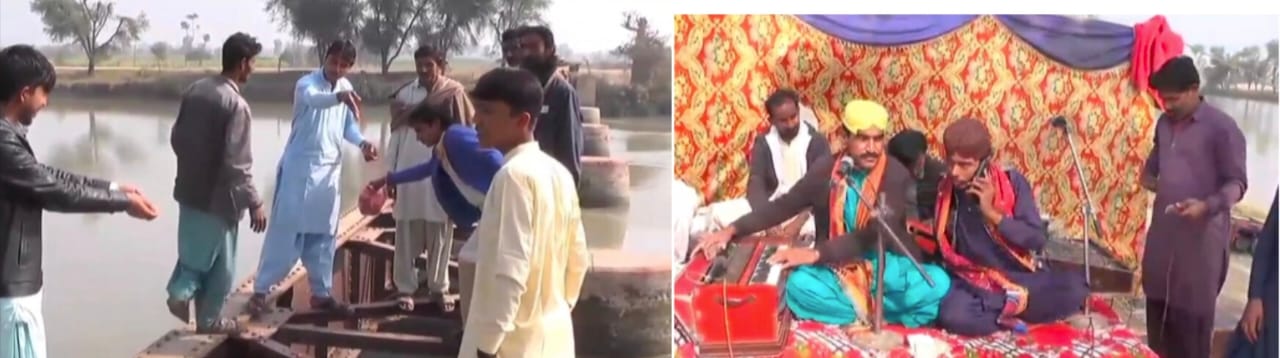 نوشهروفيروز: روهڙي ڪئنال جي ڪپ تي حضرت خواجه خضر عه جي جي ڏهاڙي تي پروگرام منعقد