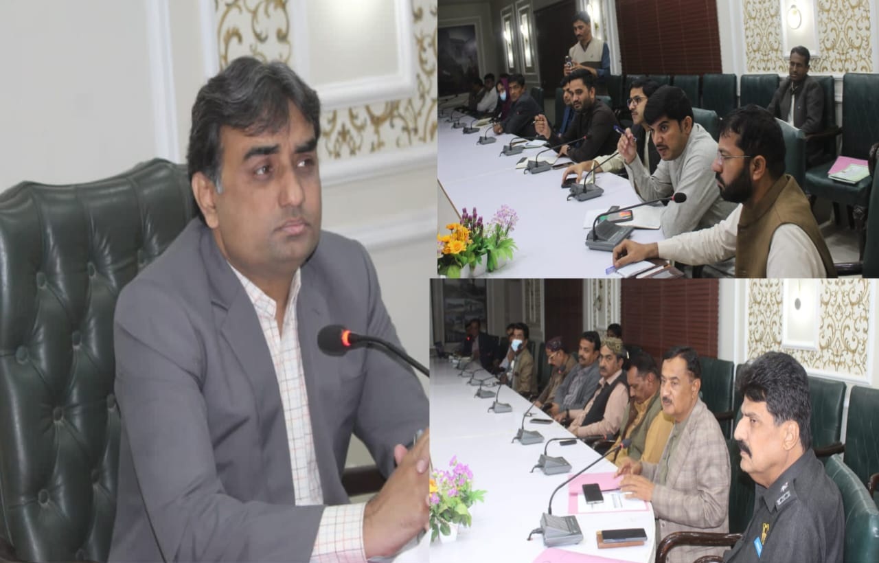 عمرڪوٽ: پوليو جي ڊسمبر رائونڊ جي پوسٽ ڪيمپين جو جائزو وٺڻ بابت اجلاس