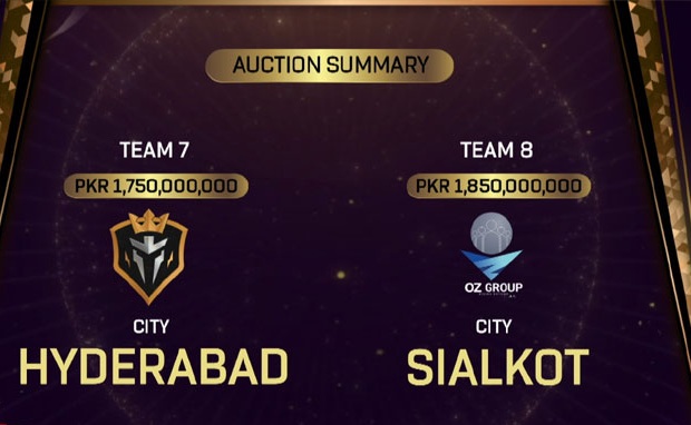 پاکستان سپر لیگ میں دو نئی ٹیمیں شامل: حیدرآباد اور سیالکوٹ