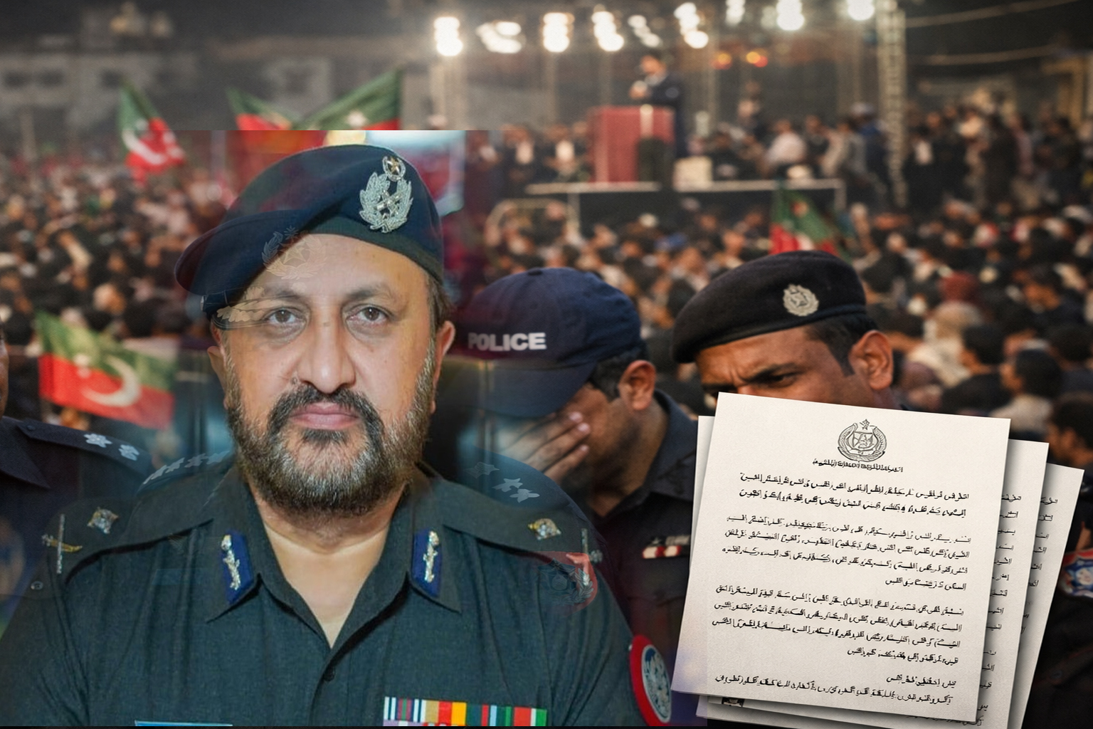 پاکستان تحریک انصاف کے جلسے کے دوران ڈیوٹی میں غفلت، آئی جی سندھ نے 5 ڈی ایس پیز کو ہٹا دیا، 6 ایس ایچ اوز معطل