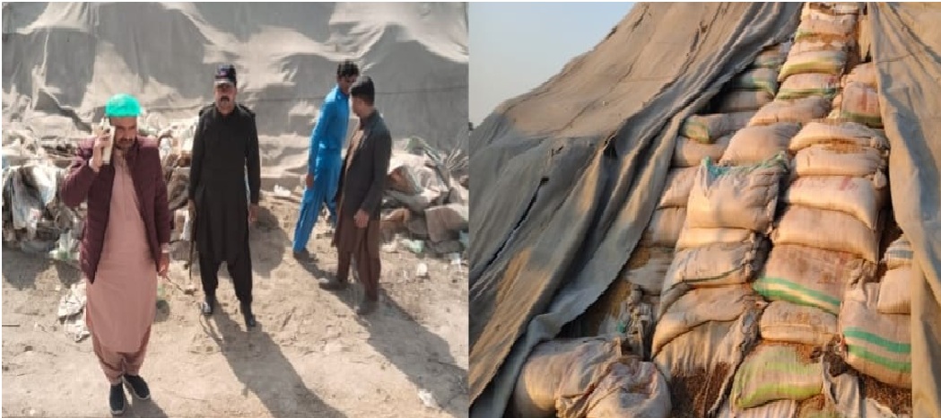 هڱورجا فوڊ سينٽر ۾ هزارين ڪڻڪ جون ٻوريون خراب ٿيڻ وارين خبرن جو نوٽيس