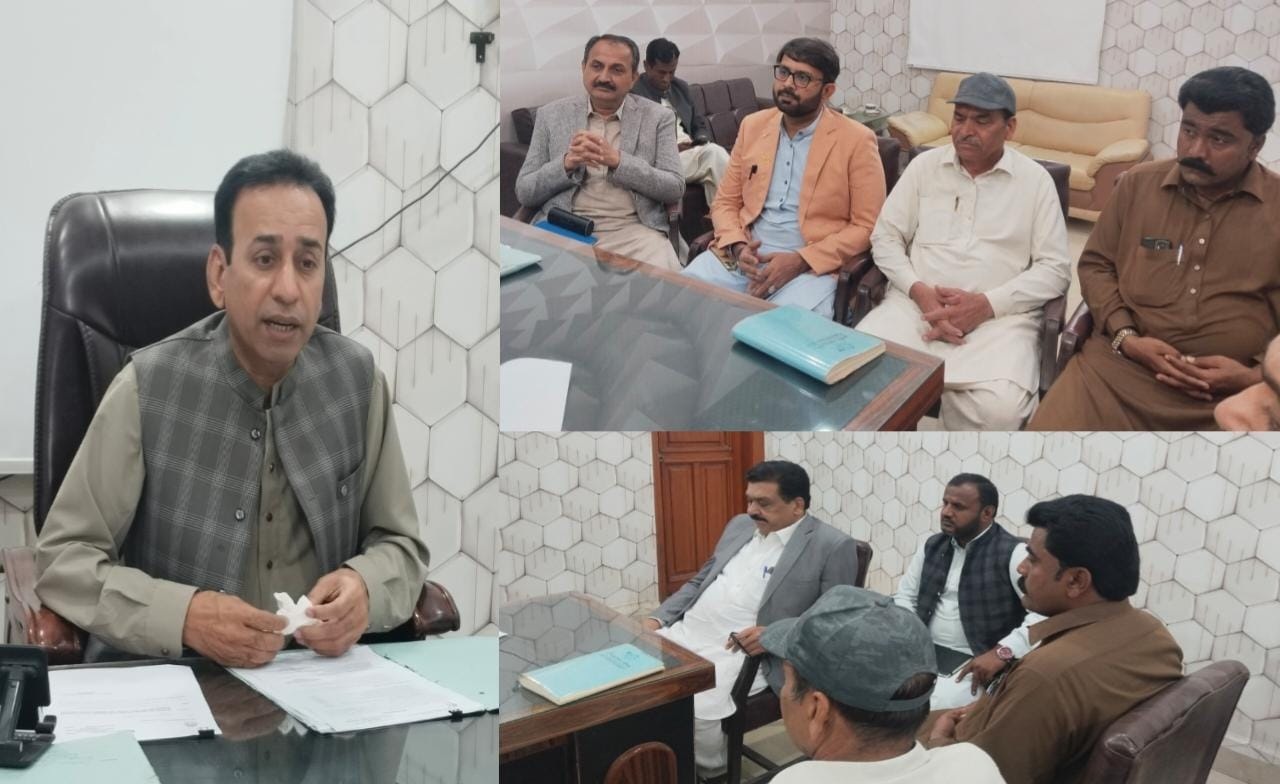 عمرڪوٽ ۾ اي ڊي سي ون جاويد احمد ڏاهري جي صدارت هيٺ ڊسٽرڪٽ ايڊوائزري بورڊ جو اجلاس