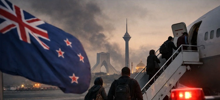نیوزی لینڈ نے تہران میں اپنا سفارت خانہ بند کر دیا، شہریوں کو ایران کا سفر نہ کرنے کی ہدایت