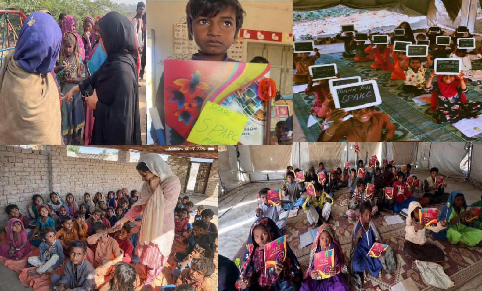 عمرڪوٽ ۾ سماجي تنظيم “سپارڪ” پاران تعليمي آگاهي مهم شروع