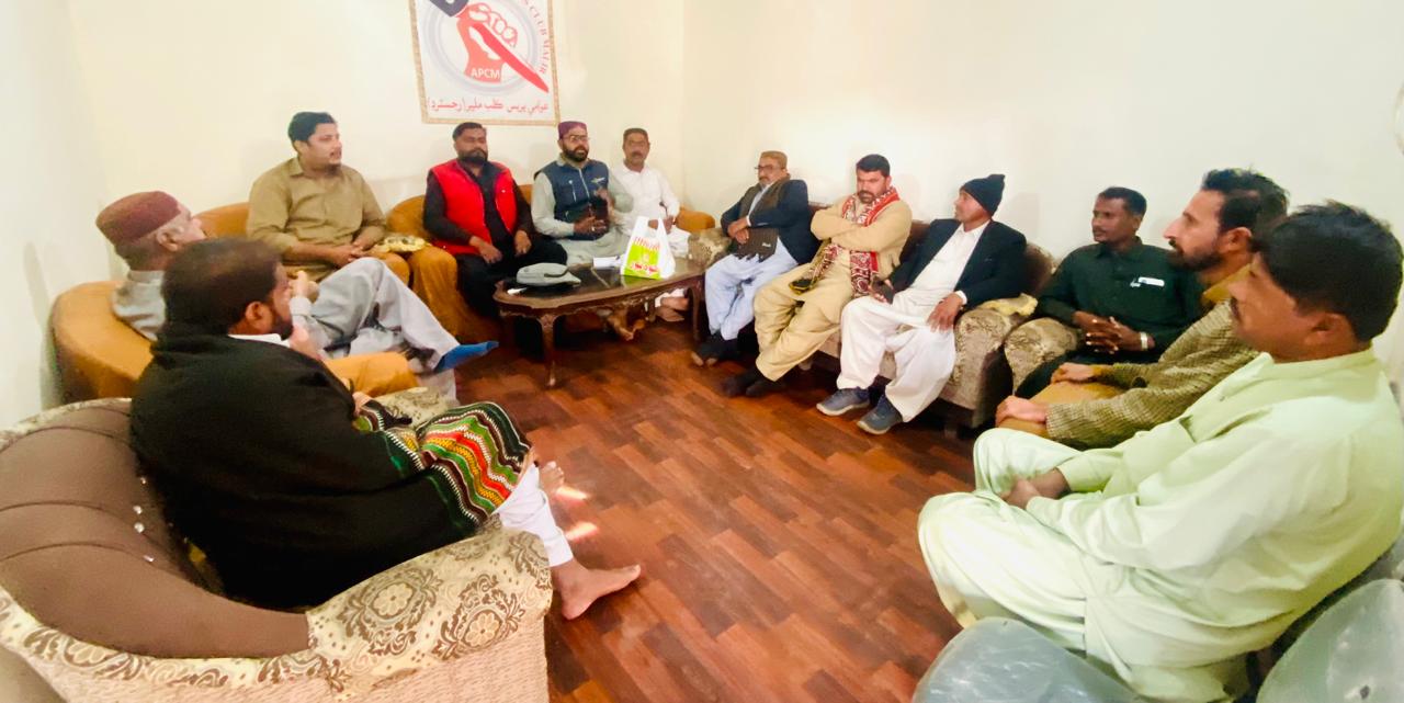 عوامي پريس ڪلب ملير جون چونڊون 31 جنوري تي ٿينديون