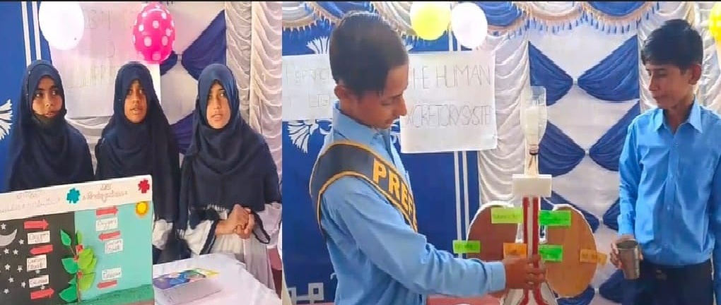 رسول آباد جي هاءِ اسڪول ۾ سائنسي ميلو منعقد