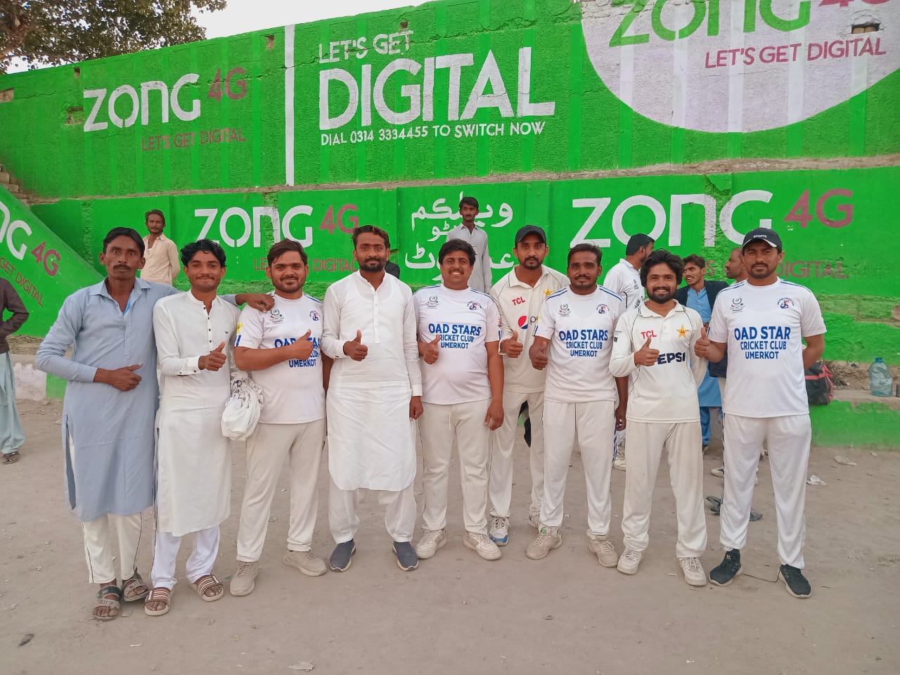 عمرڪوٽ ۾ سيد علي مردان شاهه ڊسٽرڪٽ اينڊ آل سنڌ ڪرڪيٽ ٽورنامينٽ جاري