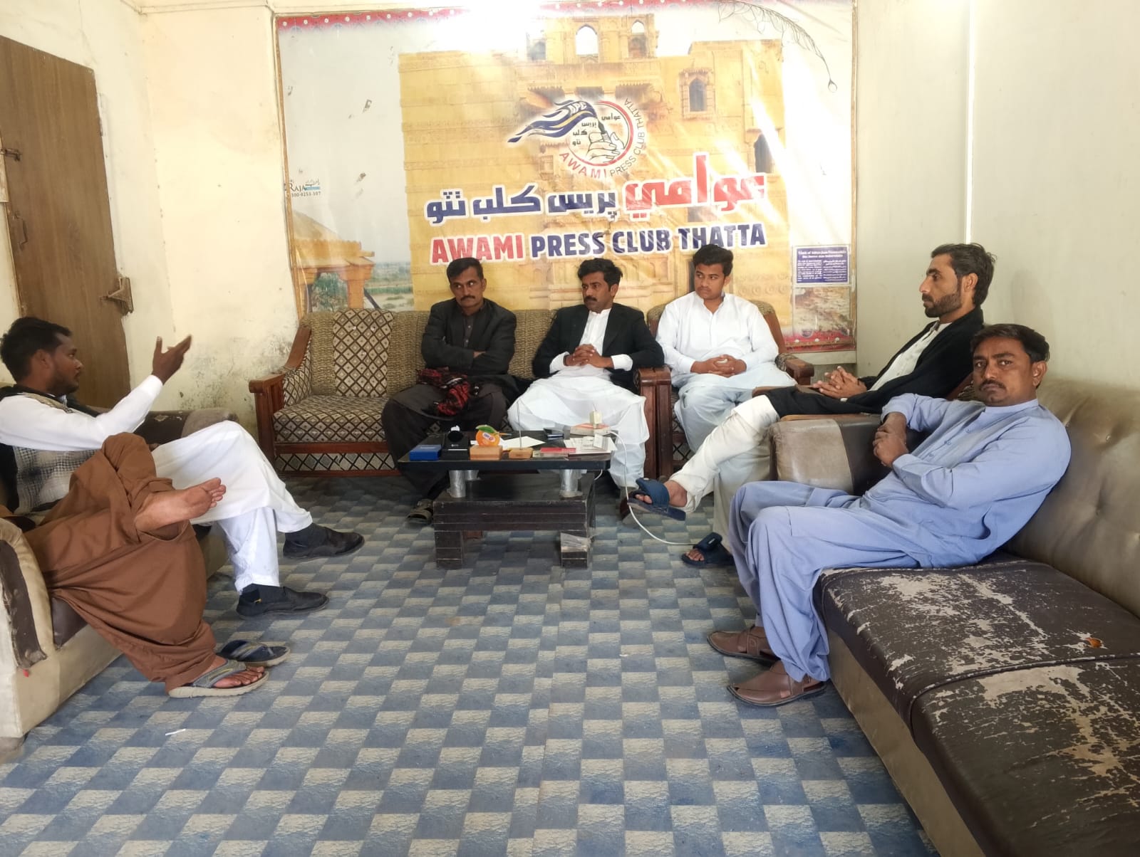 عوامي پريس ڪلب ٺٽو جي جنرل باڊي جو اجلاس ٿي گذريو