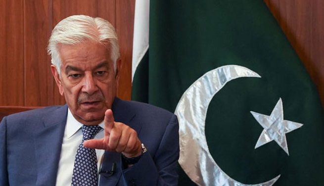 اسلام آباد امام بارگاہ حملے میں بھارت اور طالبان کے گٹھ جوڑ کے شواہد مل رہے ہیں: خواجہ آصف