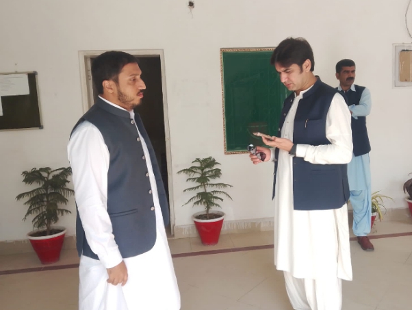 ڊي سي ٺٽو سرمد علي ڀاڳت اسپيشل ايجوڪيشن سينٽر مڪلي جو دورو