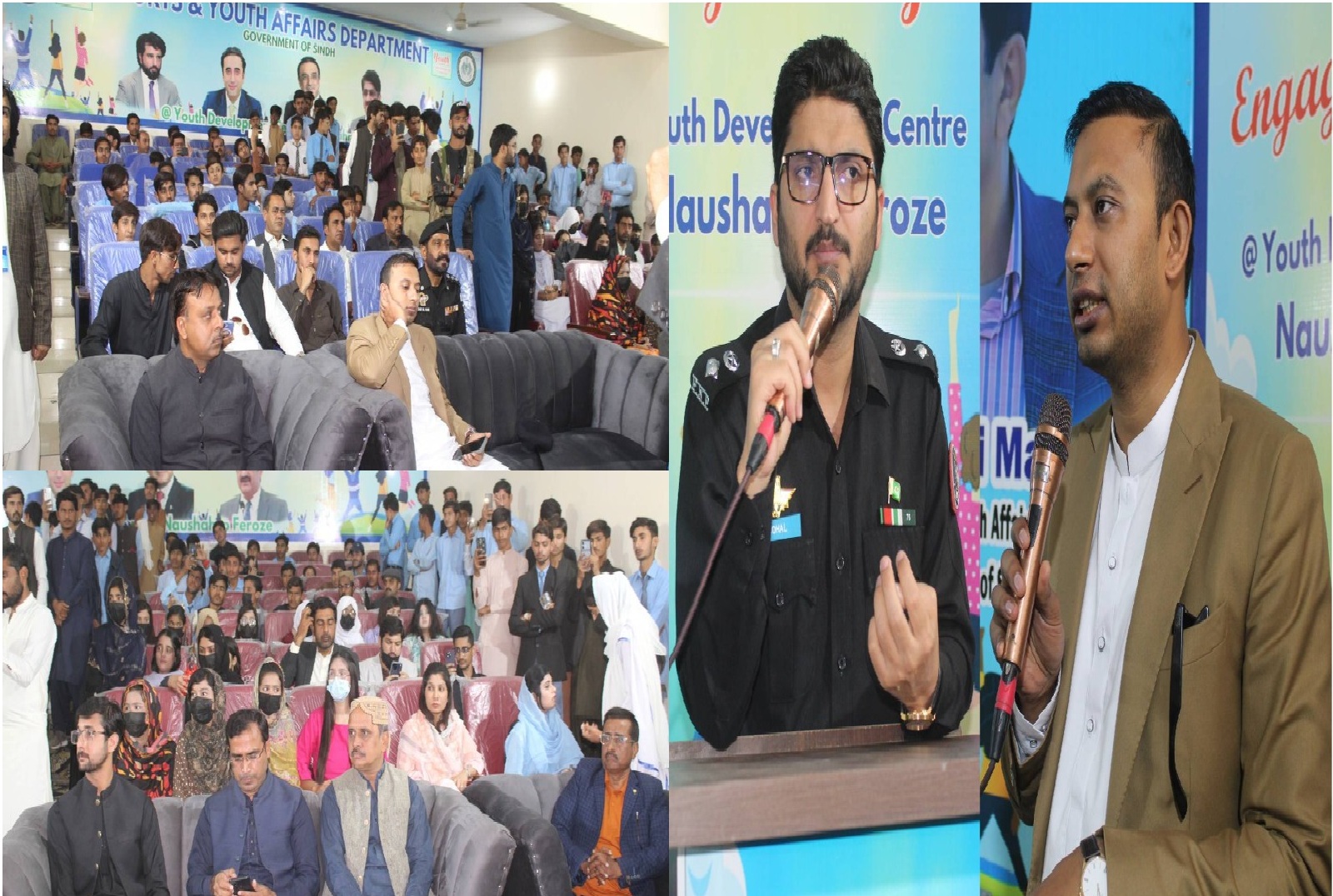 نوشهرو فيروز ۾ ٻن ڏينهن وارو يوٿ ميگا فيسٽيول جو رنگارنگ افتتاح