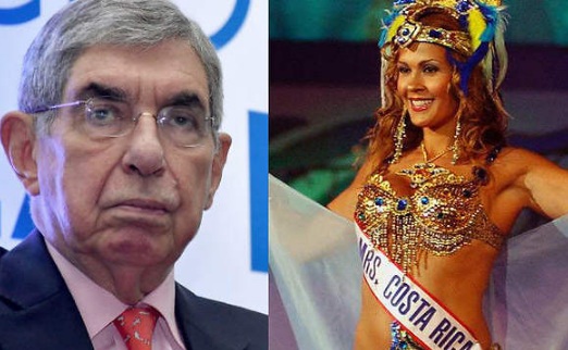 کوسٹا ریکا کی ملکہ حسن کا سابق صدر آسکر ایریاس پر جنسی ہراسانی کا الزام