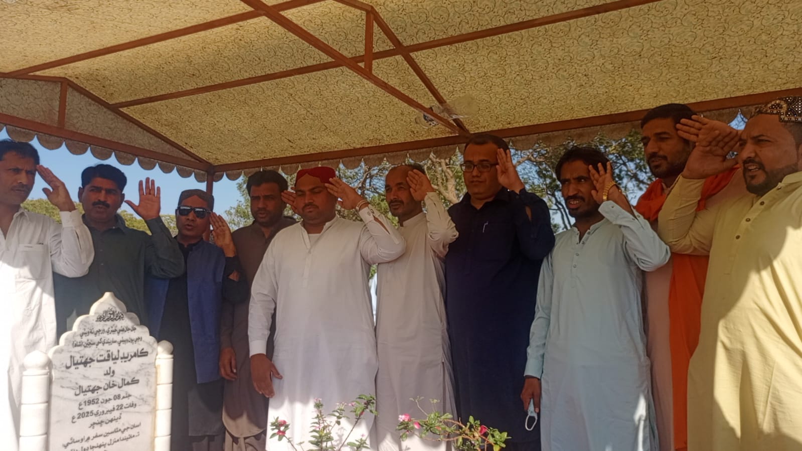 قومي عوامي تحريڪ پاران ڪامريڊ لياقت جهتيال جي پهرين ورسي ملهائي وئي