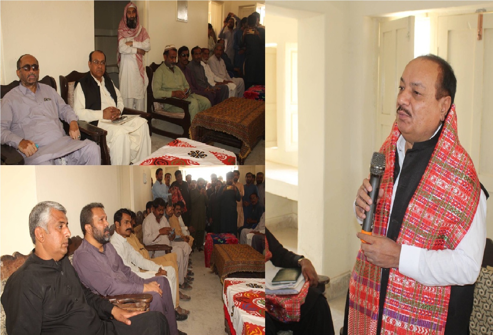 نوشهروفيروز ويجهو ڳوٺ محمد هاشم وڳڻ ۾ سرڪاري ڊسپينسري جو افتتاح