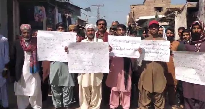 ڏوڪري ۾ عمرڪوٽ واقعي ۽ نوان صوبن جي سازشن خلاف احتجاجي مظاهرو