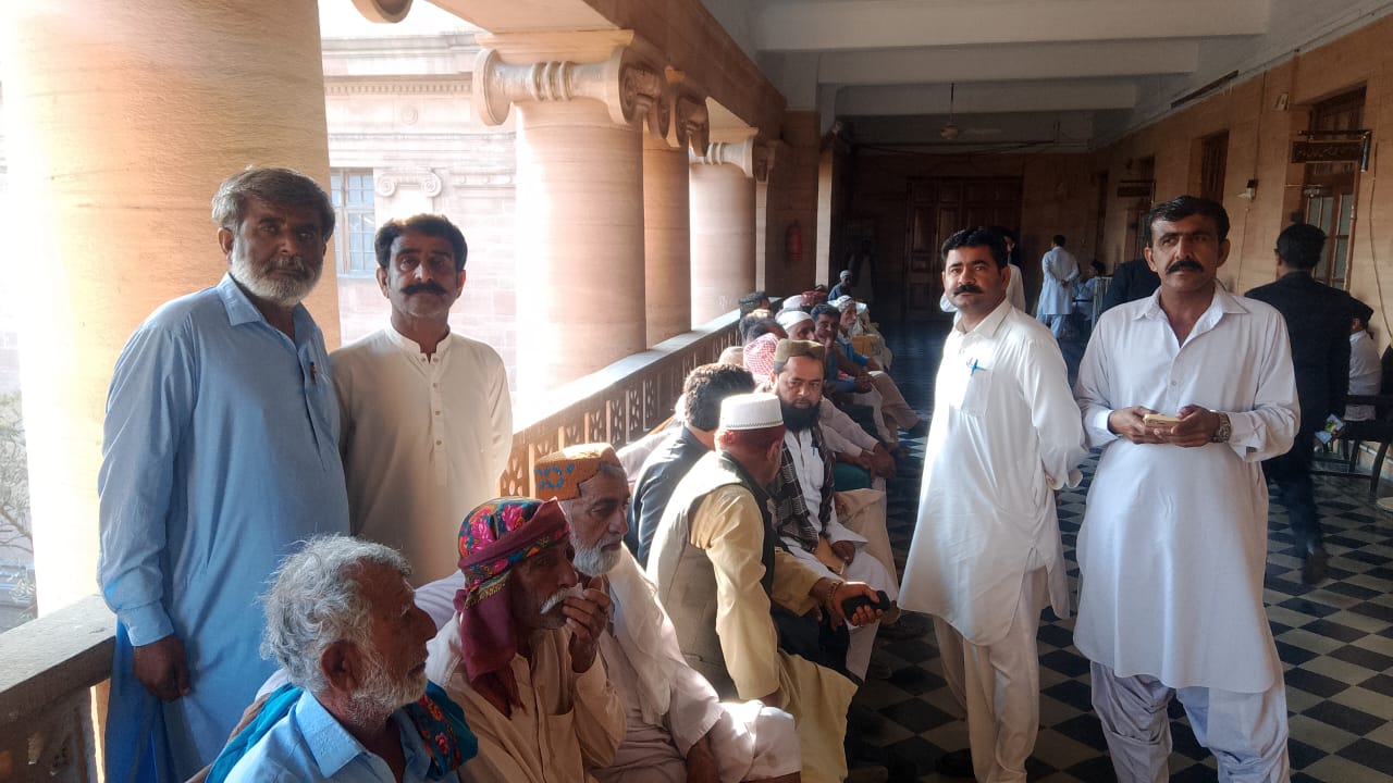 پورٽ قاسم متاثرن جو هنگامي ڪٺ، متاثرين جي ڪيس متعلق عدالتي ڪارروائي تي ڳڻتي جو اظهار