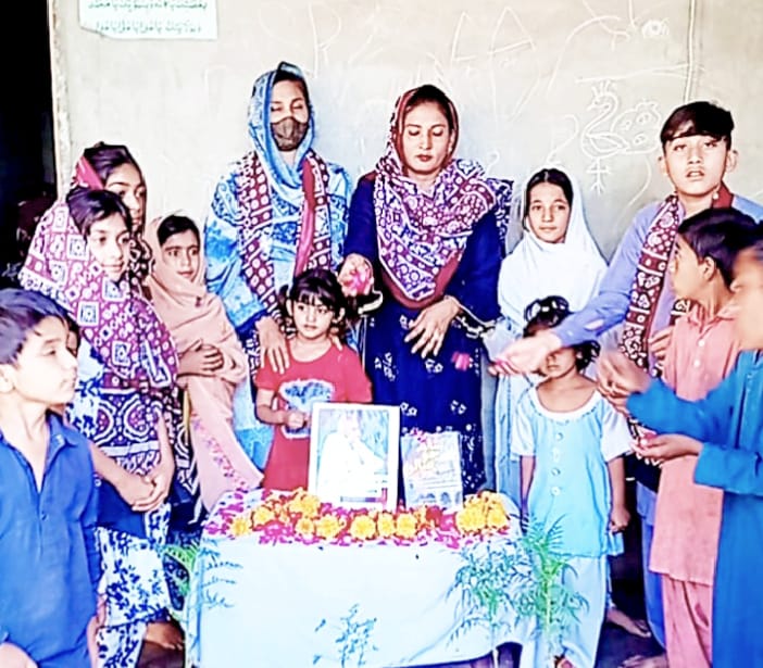 ڪامريڊ ڄام ساقي جي ستين ورسي مڪلي جي جوڳي ڳوٺ ۾ ملهائي وئي