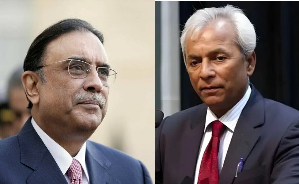 صدرِ مملکت آصف علی زرداری کی نہال ہاشمی کو گورنر سندھ تعینات کرنے کی منظوری