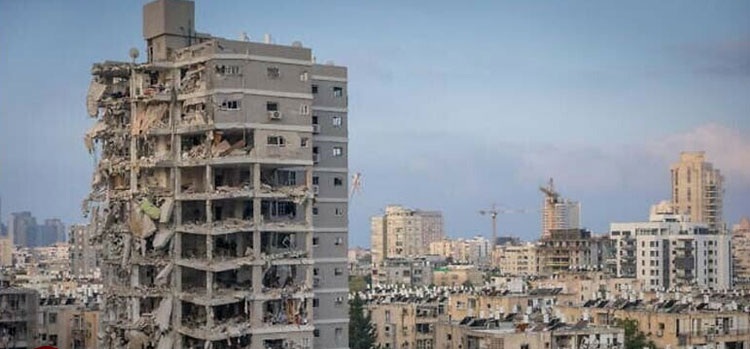 اسرائیل میں بڑی تباہی، امریکی میڈیا میں بلیک آؤٹ