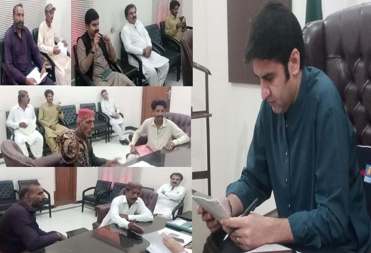 ڊي سي ٺٽو جي اوپن ڊور پاليسي تحت عوامي مسئلن جي حل جو سلسلو جاري