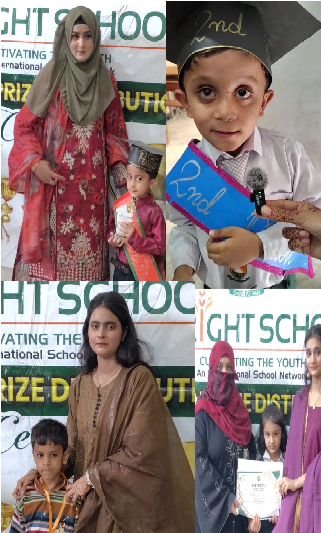 کراچی: دی رائٹ اسکول کی جانب سے سرجانی ٹاؤن، کے ڈی اے کے قریب ایک شاندار اور پُروقار سالانہ تقریب کا انعقاد