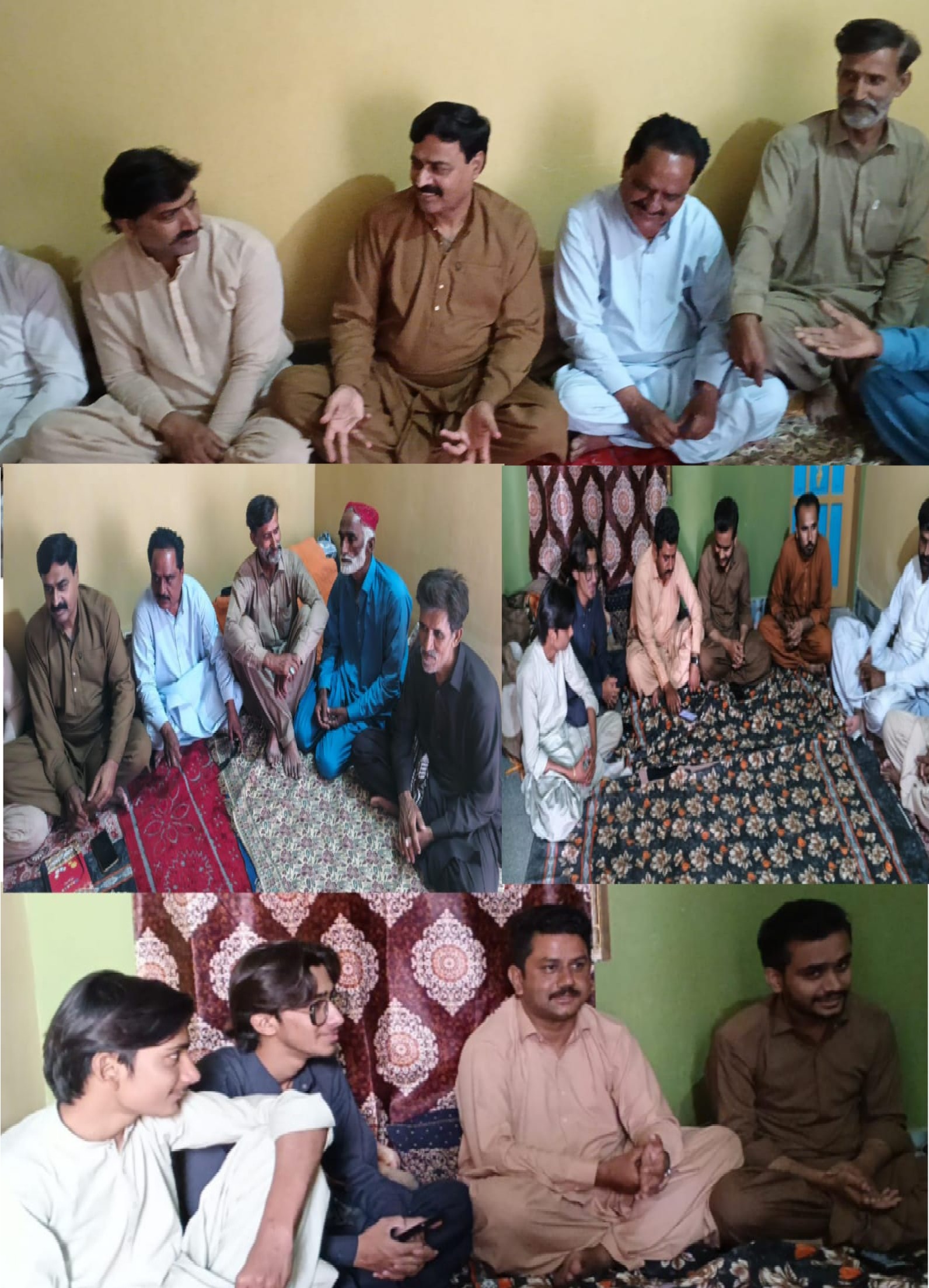 سنڌي ادبي سنگت شاخ هالاڻي جي دستوري گڏجاڻي, محمد امين وسطڙو صدارت ڪئي، ادبي دوستن جي شرڪت