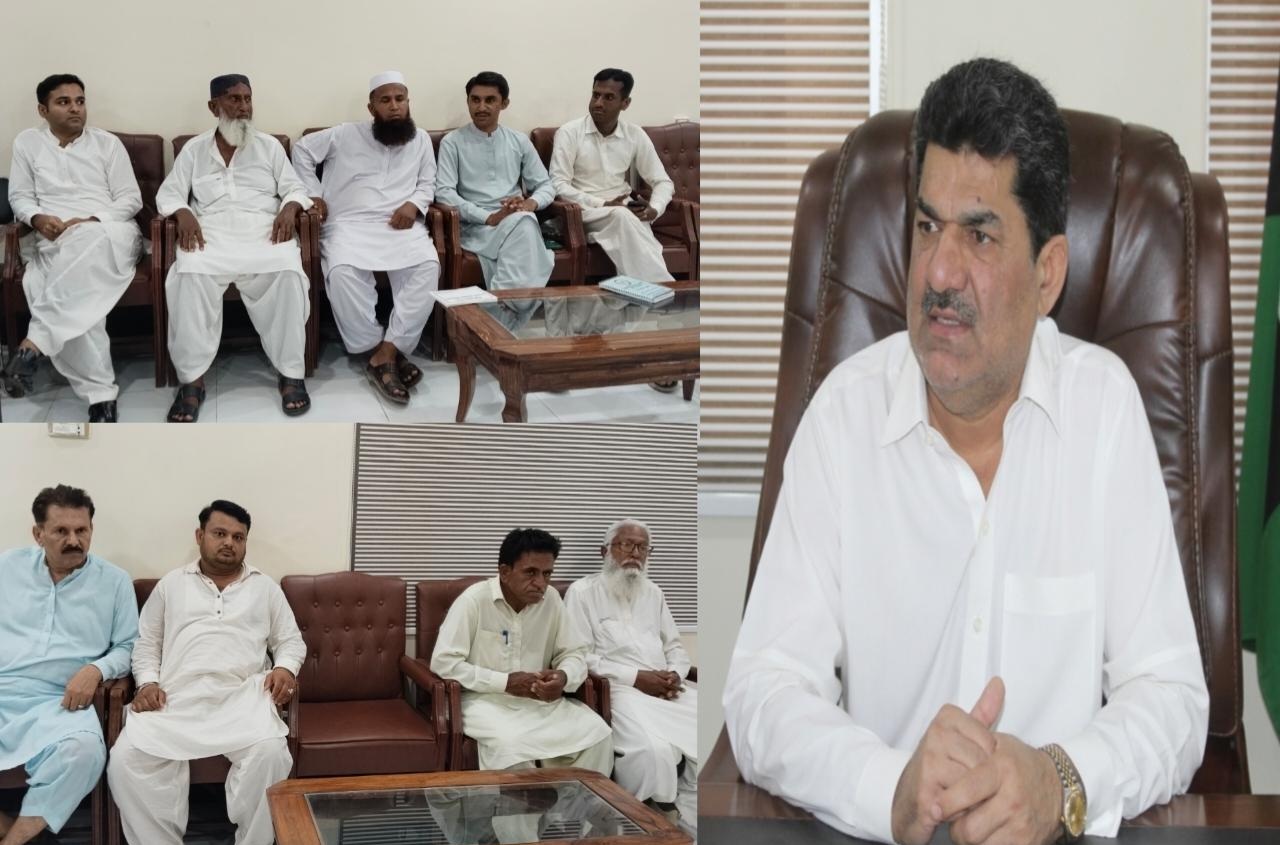 ڪنري ٽائون چيئرمين شڪيل باجوا جي صدارت هيٺ اجلاس