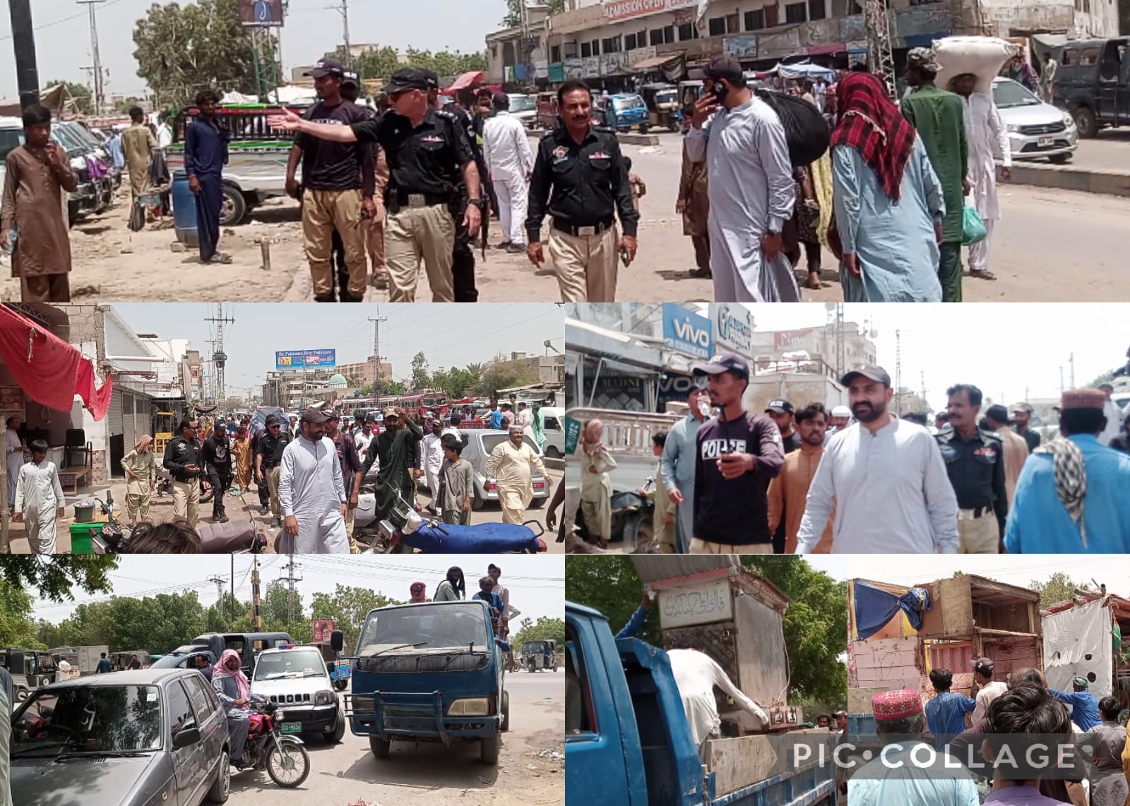 مڪلي کان ٺٽو تائين غيرقانوني قبضا ختم ڪرائڻ لاءِ آپريشن